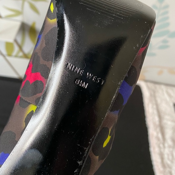 Nine West Neon cheetah Heels - Picture 4 of 8